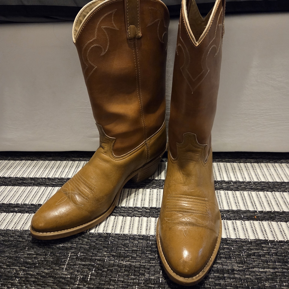 Vintage Dingo Cowboy Western Boots  Size 12 D